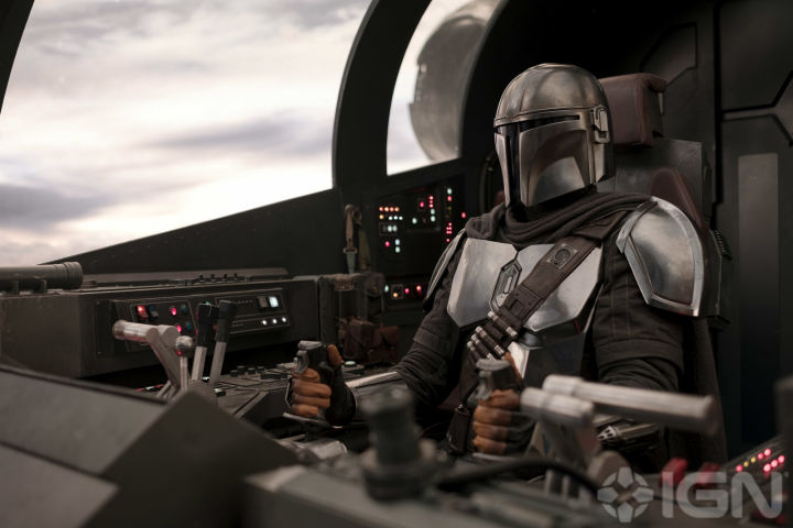 IGN’s image of the Mandalorian’s ship.